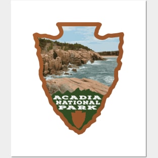 Acadia National Park arrowhead Posters and Art